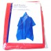 Adult Plastic Poncho with Hood - Choice of 4 Colours